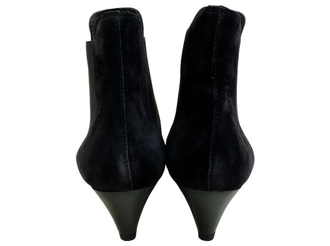 Botines Amara de ante negro Pedro Garcia - vista 5
