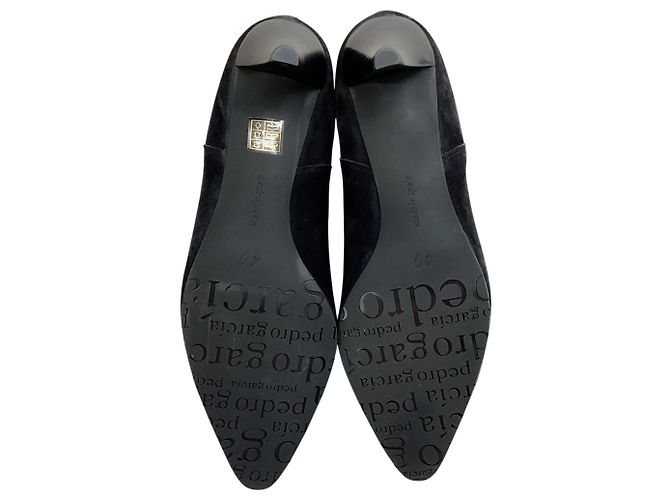 Botines Amara de ante negro Pedro Garcia - vista 8