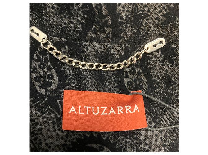 Altuzarra Samtblazer in Schwarz mit Paisley-Muster - Ansicht 4