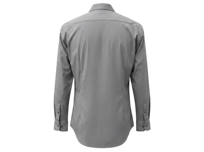Camisa / Blusa de algodón con estampado floral gris Dries Van Noten - vista 3