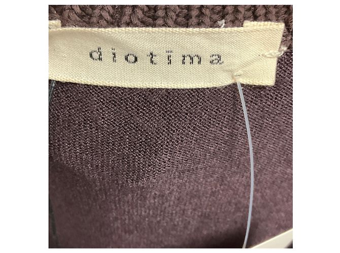 Autre Marque Diotima Emin Besticktes Midi-Kleid Nightshade Brown Braun - Ansicht 4