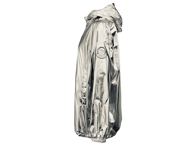 Moncler Silver / White Jubba Wendbare Kapuzenjacke Silber - Ansicht 2
