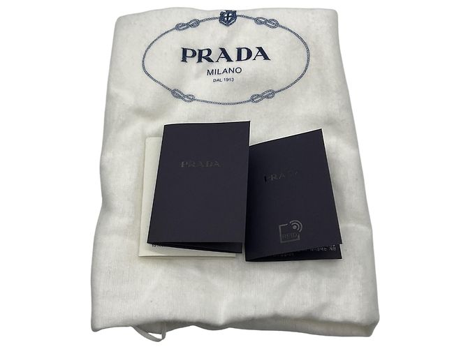 Borsa a tracolla Prada Grey Re-Nylon con pochette Grigio - vista 11