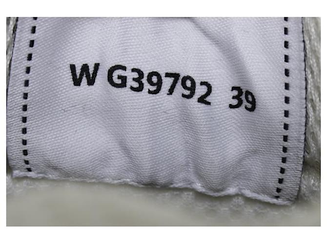 Chanel, CC runner in oro e argento con mesh Bianco D'oro - vista 8