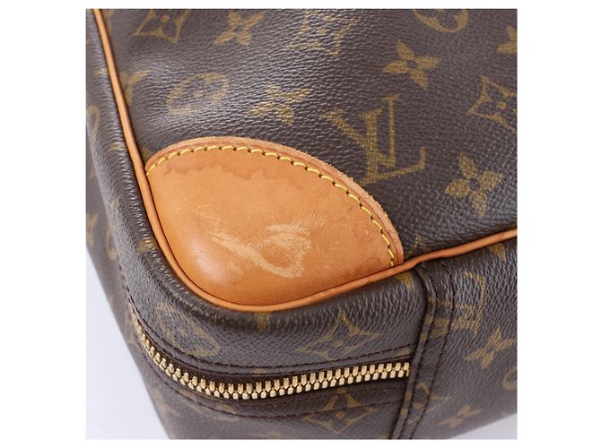 Borsa da viaggio Louis Vuitton Monogram Sirius 45 in tela Monogram, Marrone M41408 Beige - vista 11