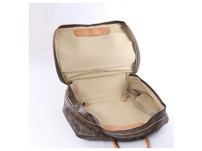 Borsa da viaggio Louis Vuitton Monogram Sirius 45 in tela Monogram, Marrone M41408 Beige - vista 12