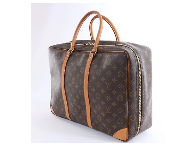 Borsa da viaggio Louis Vuitton Monogram Sirius 45 in tela Monogram, Marrone M41408 Beige - vista 2