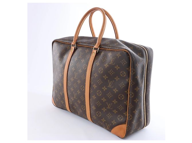 Borsa da viaggio Louis Vuitton Monogram Sirius 45 in tela Monogram, Marrone M41408 Beige - vista 4