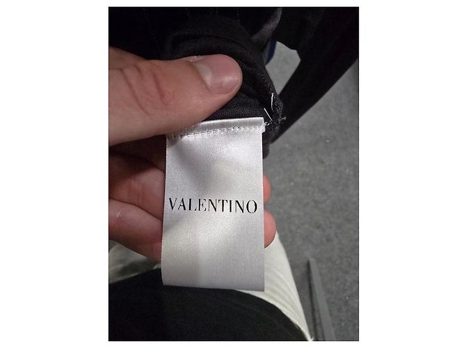 Valentino Grau verziertes Langarm-Top US 4 gebraucht - Ansicht 6