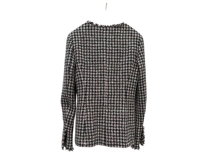 Timeless Chanel 08A Black Jacket - Structured FR 36 Pre-owned - view 3