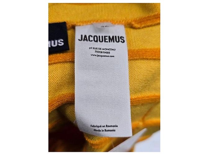Jacquemus Maille Malha Orange Strick-Minikleid EU 36 NWOT gebraucht - Ansicht 6