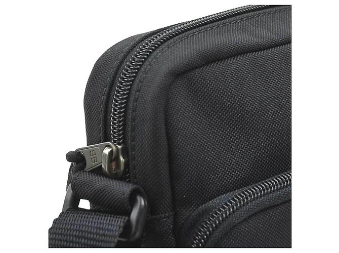 Borsa Messenger Balenciaga in Nylon Nero - vista 6