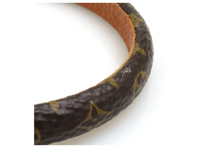 Bracciale con Charms Monogram Louis Vuitton Marrone Monogramma - vista 10