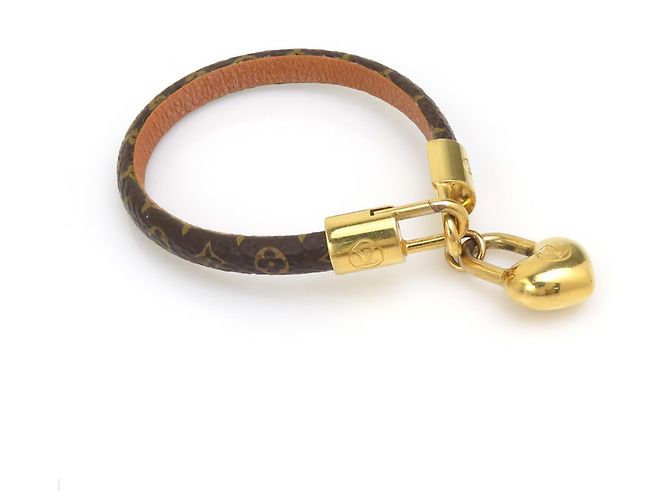 Bracciale con Charms Monogram Louis Vuitton Marrone Monogramma - vista 2
