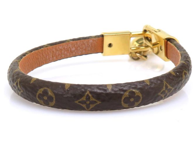 Bracciale con Charms Monogram Louis Vuitton Marrone Monogramma - vista 4