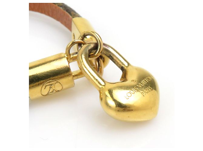 Bracciale con Charms Monogram Louis Vuitton Marrone Monogramma - vista 7