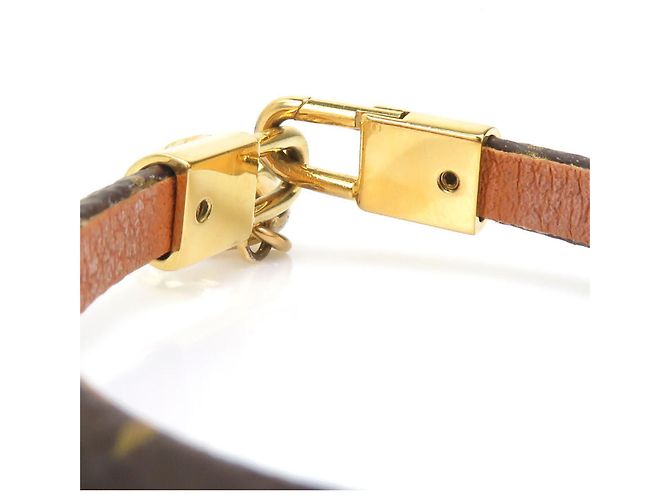 Bracciale con Charms Monogram Louis Vuitton Marrone Monogramma - vista 8