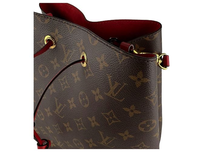 Néonoé Borsa a tracolla Louis Vuitton Monogram NeoNoe Rosso Monogramma - vista 6