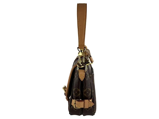 Saumur Borsa a tracolla Louis Vuitton Monogram Marrone Monogramma - vista 2