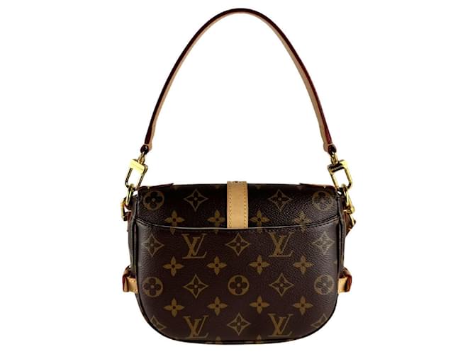 Saumur Borsa a tracolla Louis Vuitton Monogram Marrone Monogramma - vista 3