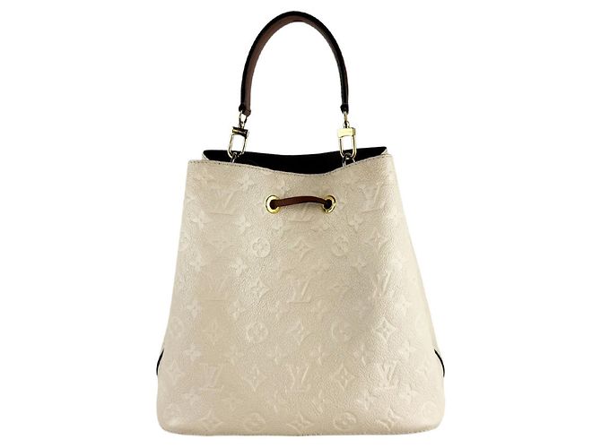Néonoé Bolso Louis Vuitton Monogram Empreinte NeoNoe Beige - vista 3