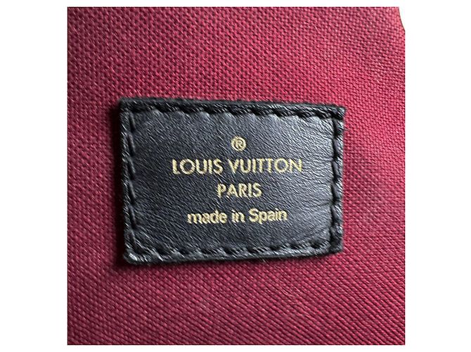 Zaino Louis Vuitton Monogram Montsouris NM PM Nero Monogramma - vista 14