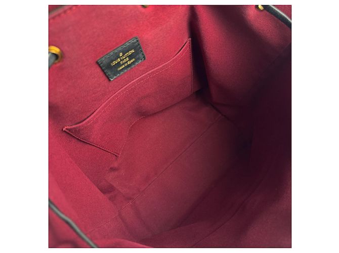 Zaino Louis Vuitton Monogram Montsouris NM PM Nero Monogramma - vista 5