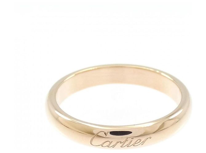 Anello Cartier C de in oro rosa 18K - vista 2