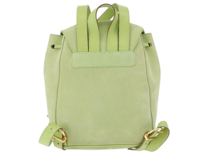 Salvatore Ferragamo Gancini Suede Verde - vista 2