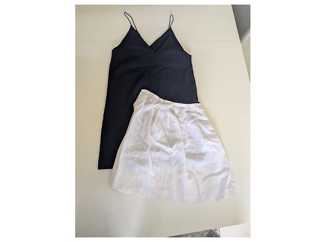 Abito bianco e nero Jacquemus - vista 4