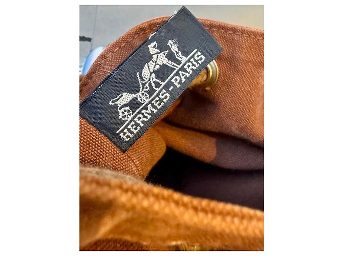 Hermès Sac De Jour Borsa Marrone - vista 10