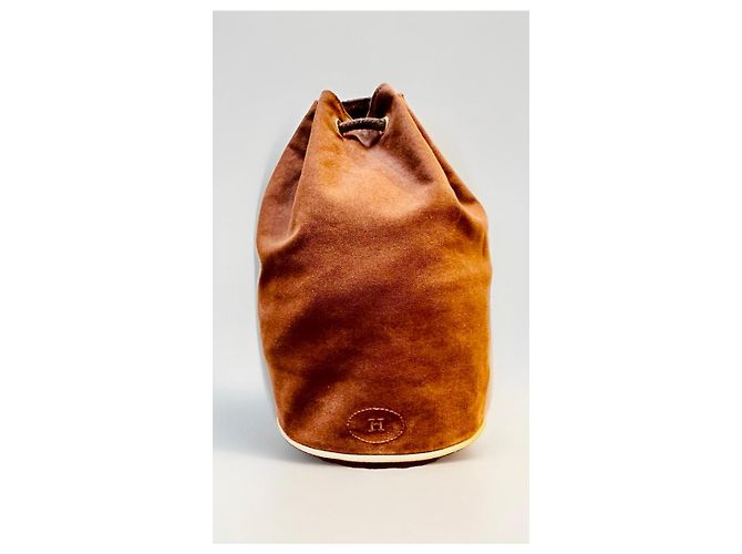 Hermès Sac De Jour Borsa Marrone - vista 2