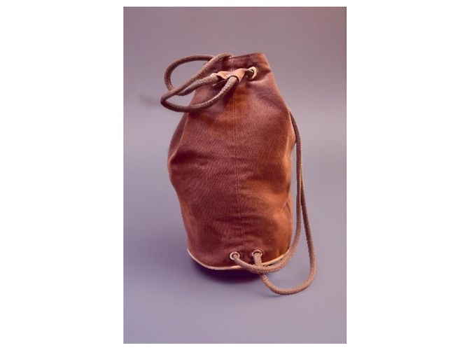 Hermès Sac De Jour Borsa Marrone - vista 3