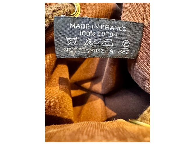 Hermès Sac De Jour Borsa Marrone - vista 9