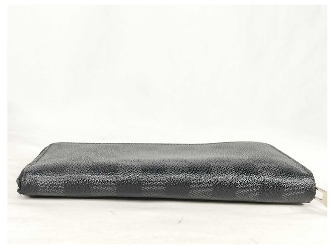 Portafoglio Zippy verticale Louis Vuitton Damier Graphite 20 cm Nero - vista 3