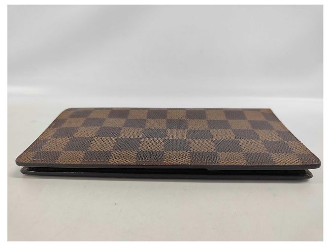 Louis Vuitton Brazza Long Bifold Damier medium Marrone - vista 4