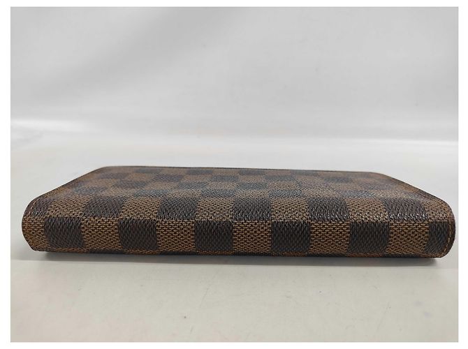 Louis Vuitton Brazza Long Bifold Damier medium Marrone - vista 5