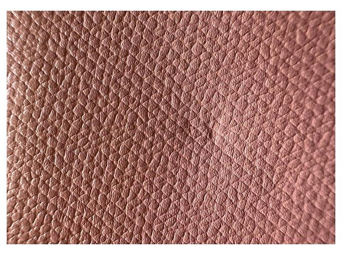 Monedero largo Chanel rosa de cuero Caviar - vista 7