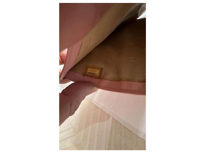 Monedero largo Chanel rosa de cuero Caviar - vista 8