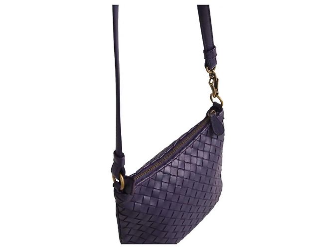 Bottega Veneta Borsa a tracolla viola Porpora - vista 4