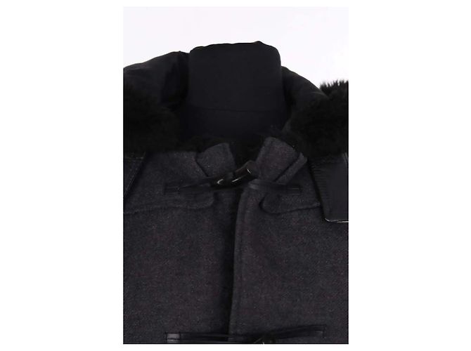 Abrigo de lana gris The Kooples - vista 2