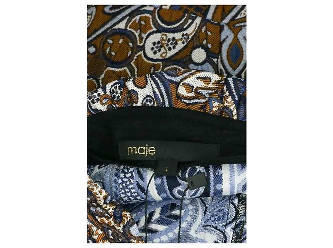 Vestido marrón Maje Castaño - vista 5