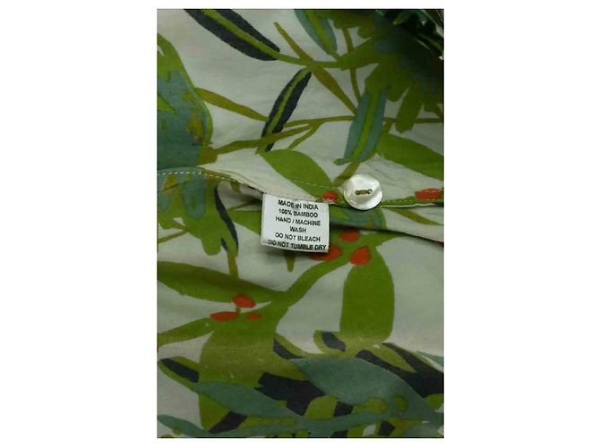 Autre Marque Vestido de seda verde AML Paris - vista 6