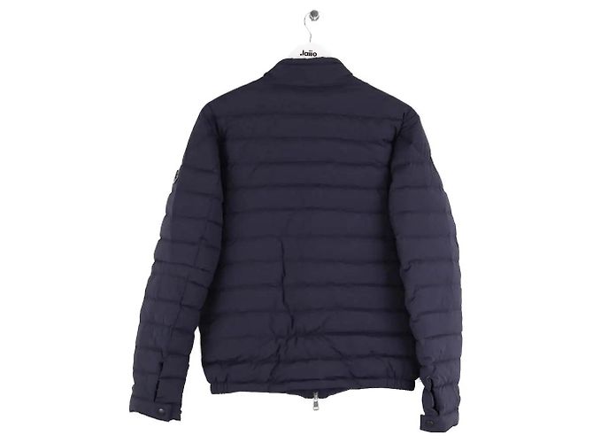 Moncler Navy blue down jacket - view 3
