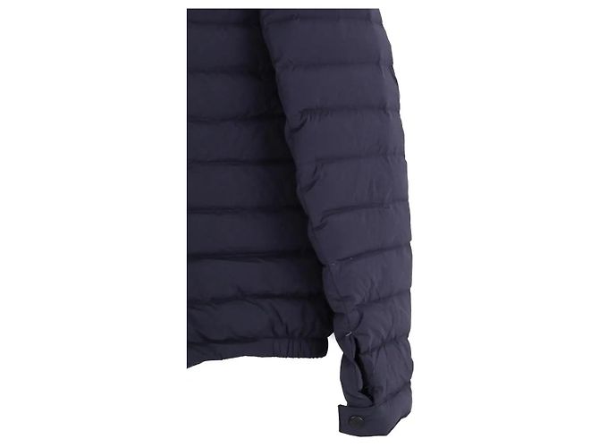 Moncler Navy blue down jacket - view 4