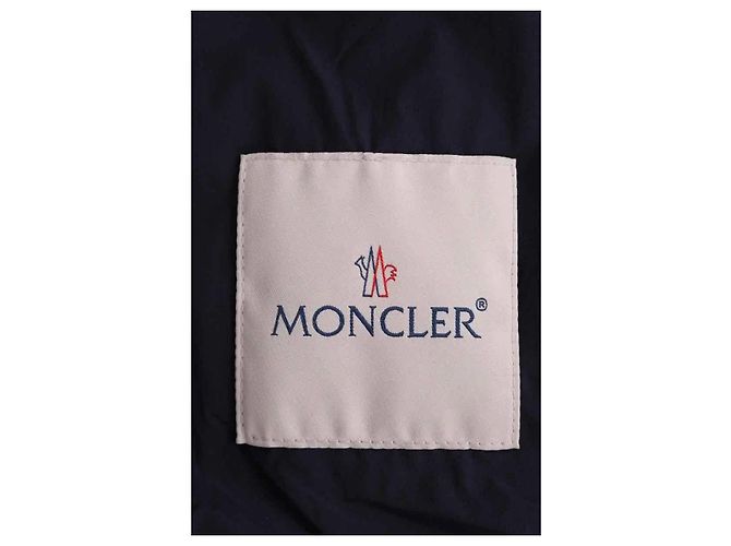 Moncler Navy blue down jacket - view 5