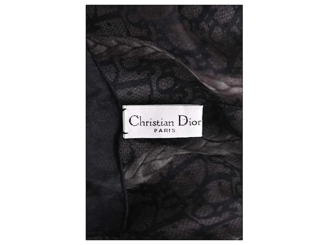 Dior Seidenschal Schwarz - Ansicht 5