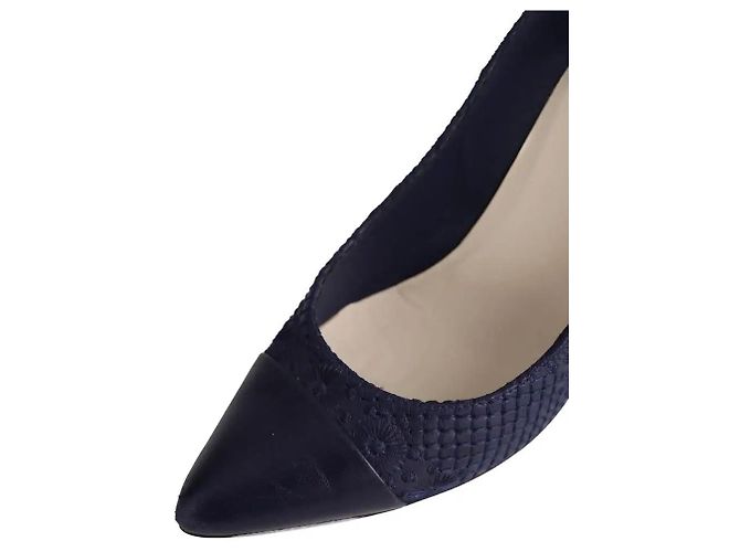 Chanel Navy blue heels - view 5