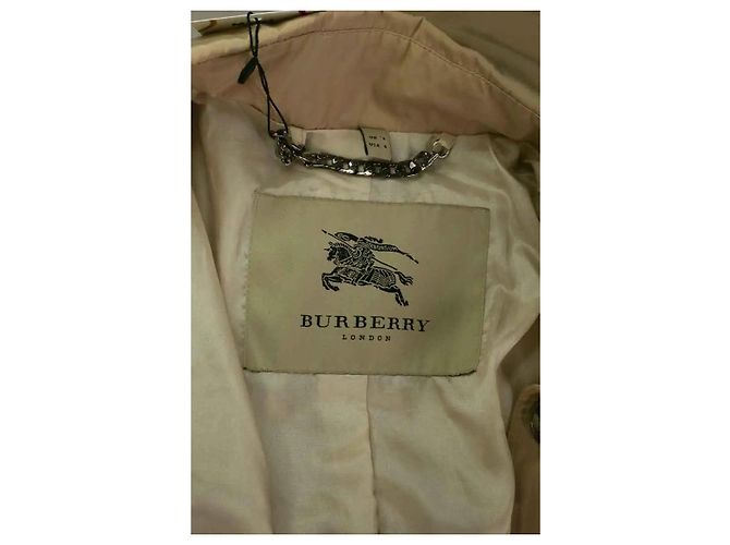 Gabardina Burberry beige - vista 5