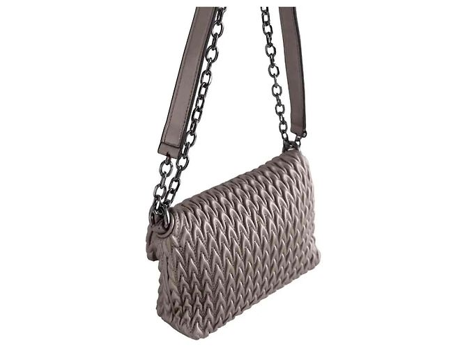 Emporio Armani Silberne Schultertasche - Ansicht 3
